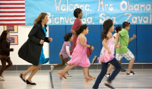 On immigration, second grader asks First Lady, “What about my mom?”