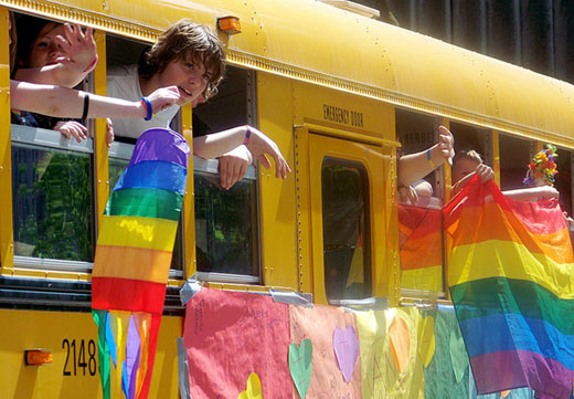 Gay and straight teens less likely to commit suicide in liberal areas