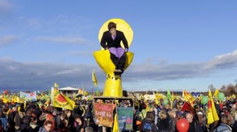 Germans get rowdy to stop nuclear waste