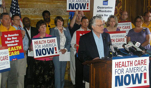 Health Care for America Now campaigns to finish reform right