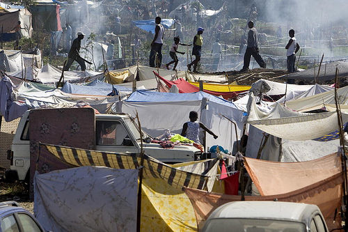 Haiti, five months after quake, aid slow to show