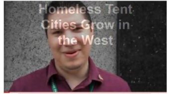 Homeless tent cities grow in the West