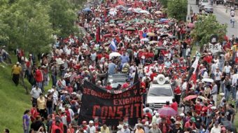 Crisis in Honduras: labor takes hold