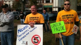 In Ohio town, Solidarity Day rally vows to repeal SB 5