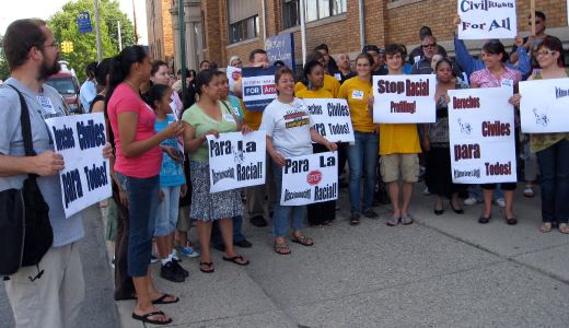 Detroit community demands end to racial profiling