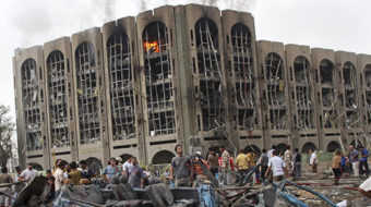 Iraq blast targets government, elections