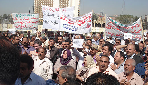 Iraqis wage grassroots fight for democracy