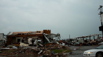 Unions help towns in tornado aftermath