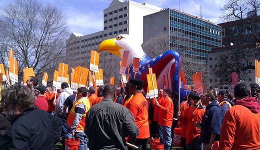 Thousands at Michigan Capitol: We are the people