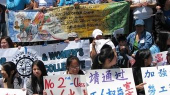 In English, Chinese and Spanish, low-wage workers demand rights bill