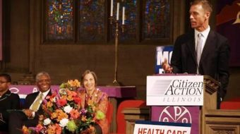 Rally marks first birthday for Obama health care law