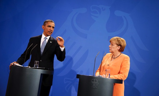 As elections loom in Germany, few support Obama on Syria