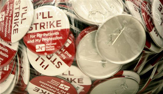 Minnesota nurses vote to strike