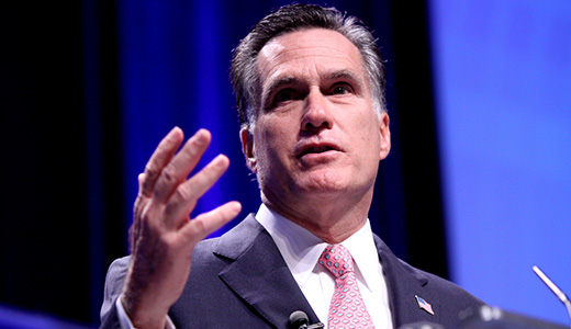 Mitt Romney: waffles and Bain in 2012