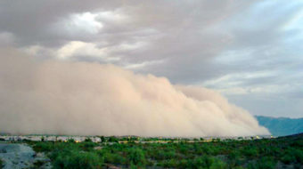 Huge Phoenix dust storm tied to climate change