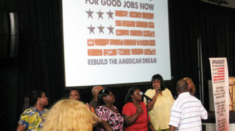 “Good Jobs” tour: Detroiters say we need jobs, not spending on war