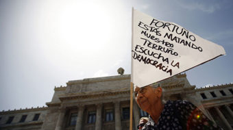 100,000 march for jobs in Puerto Rico