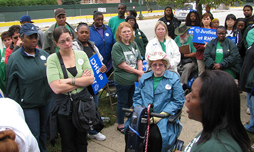 Resurrection Health Care workers vow: ‘We’ll win our union’
