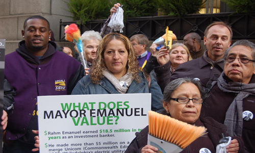 Janitors slated for Christmas layoff swamp City Hall