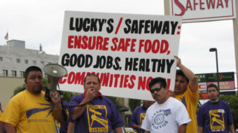 Safeway janitors stop work, tired of intimidation