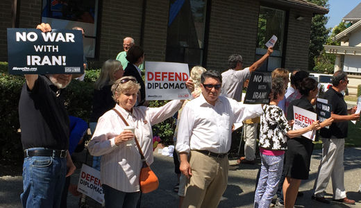 San Jose says “no” to war with Iran