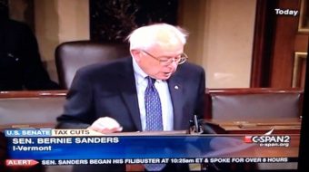 After Sanders filibuster, tax deal passes and moves to House