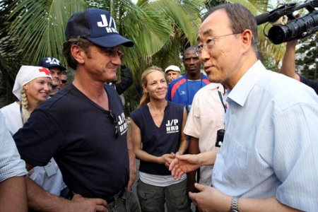 Cuban artists and Sean Penn team up in Haiti