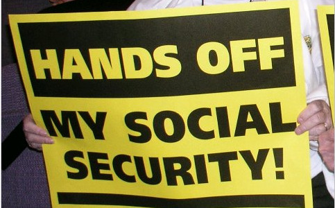 Social Security’s 75th birthday spurs “Hands off” campaign