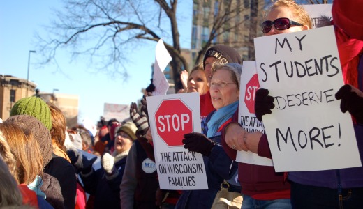 It’s not about money, it’s about freedom: voices from Wisconsin