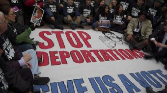 Chicago police arrest 150 at immigration protest