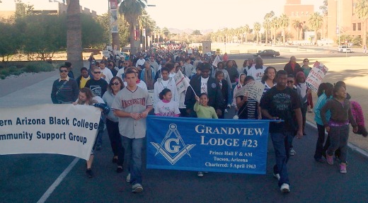 Tucson honors MLK, shooting victims in Walk for Peace