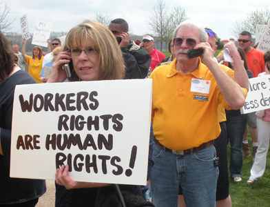Missouri unions fight right-to-work legislation