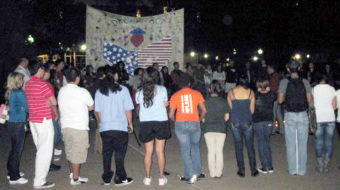 Texas students vigil for DREAM Act
