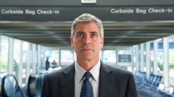 George Clooney and we go flying