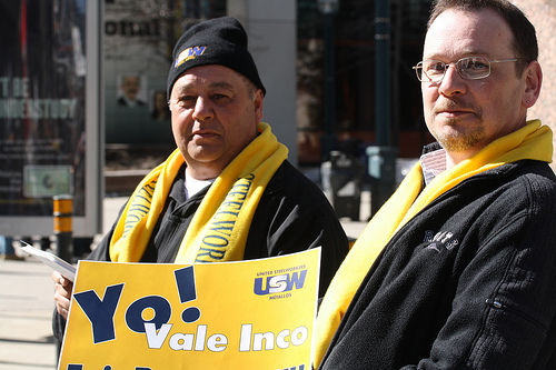 Vale Inco declares war on striking steelworkers