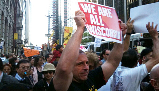 People power takes over Wall Street