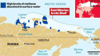 Chilling discovery: Arctic ice releases deadly greenhouse gas