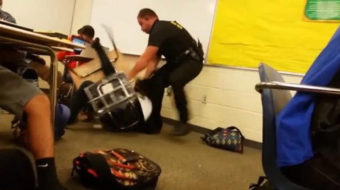 Classmates forced to watch as cop brutalizes South Carolina student