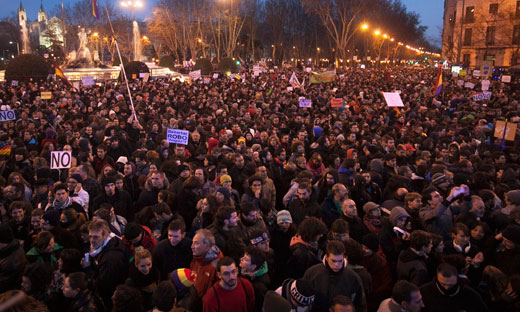 Tens of thousands take part in anti-austerity rallies
