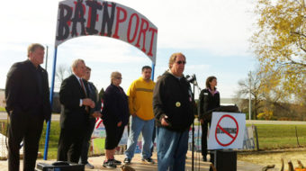 Bain workers rev up protests on day of Debate 2