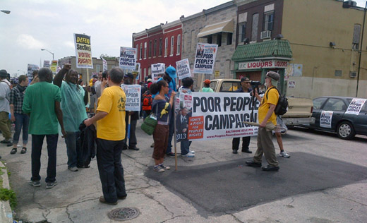 Baltimore joins civil rights march to D.C.