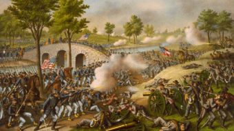 Today in Labor History: First Civil War battle in north