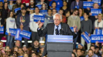 Sanders wins Wisconsin in a landslide, works to build unity