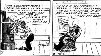 Today in labor history: IWW comic strip Mr. Block appears