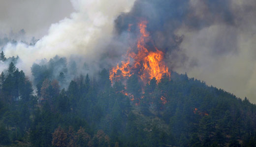 In Western U.S., raging wildfires will get worse