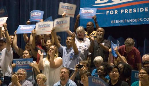 Bernie Sanders draws 11,000 in red state Arizona