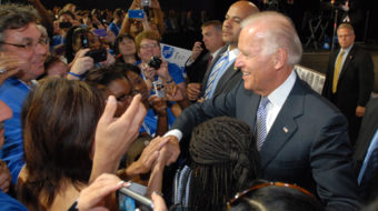 Biden draws cheers at AFT convention