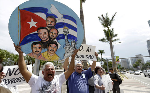 “Free the Cuban Five” is heard in Maine