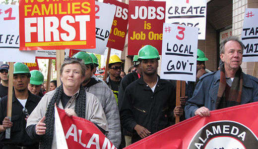 Marchers demand bailout for Main St.