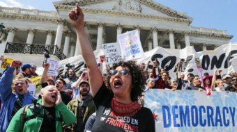 Hundreds arrested at U.S. Capitol for demanding restoration of democracy